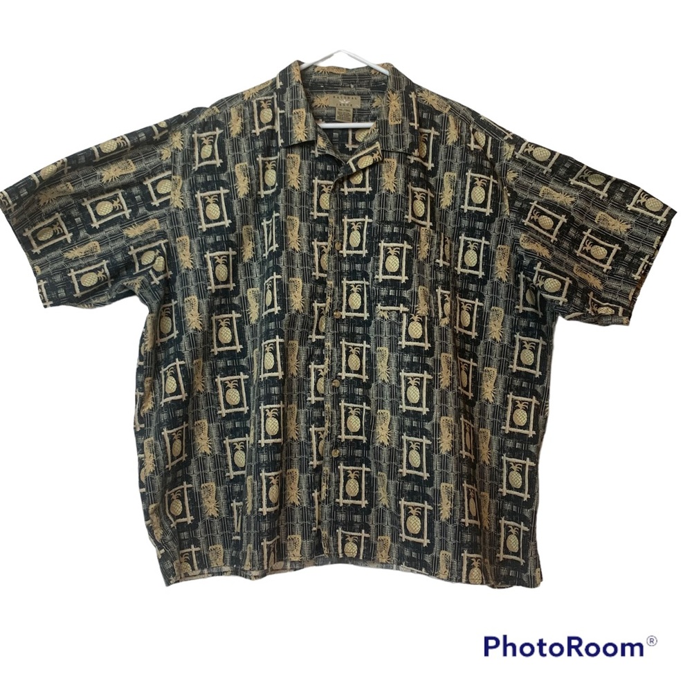 Natural Issue 3XL Hawaiian Shirt Pineapple Aloha Tropical Mens Short Sleeves